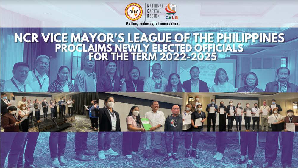 NCR Vice Mayors League Of The Philippines Proclaims Newly Elected 