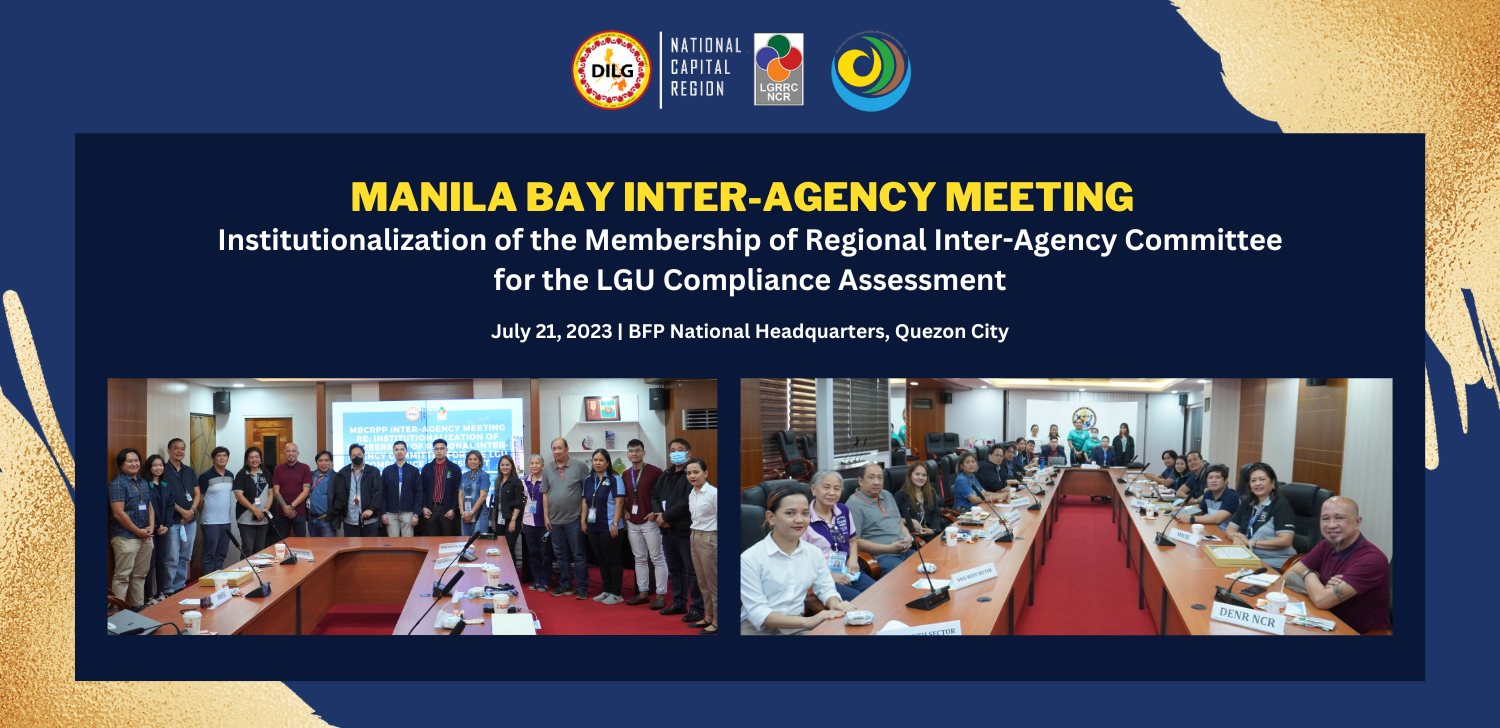 MBCRPP Conducts Inter-Agency Meeting To Secure Commitment Of Committee ...